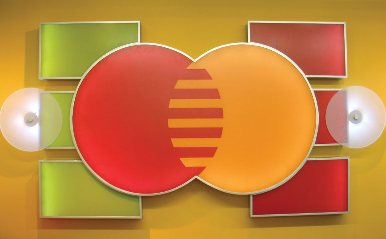 environmental graphics mastercard logo