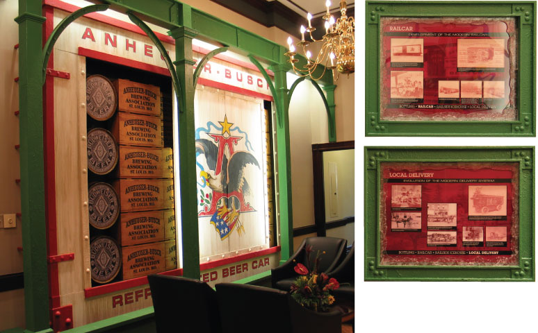 environmental graphics anheuser-busch rail car