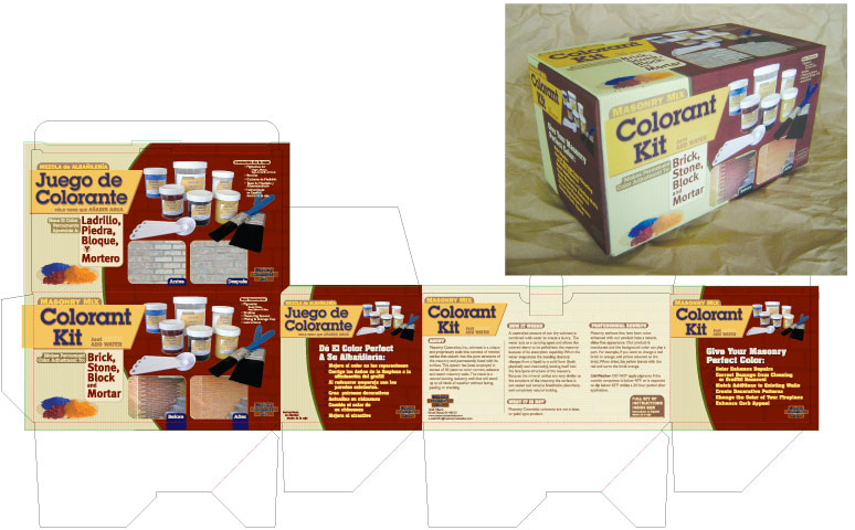 packaging masonry cosmetics