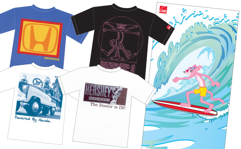 Print Work- t shirts