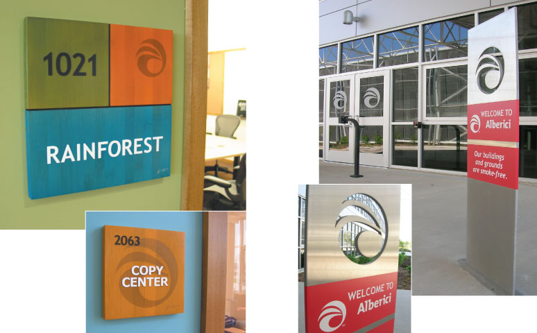 signage wayfinding program